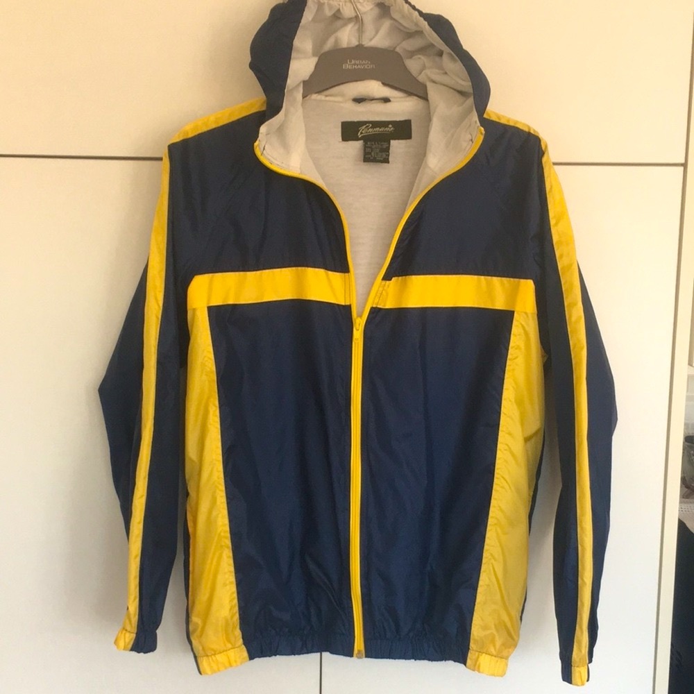 NWOT: Boys' Thermal Rain Jacket Windbreaker - Size Large - Brand New.